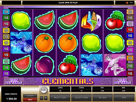 Elementals™ Slot Machine Game to Play Free .